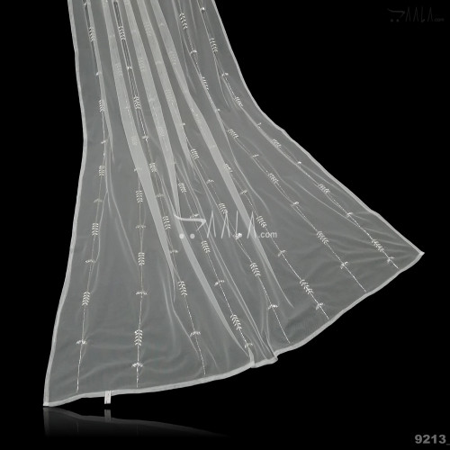 Designer Net Nylon Dupatta-38-Inches DYEABLE 2.25-Metres #9213