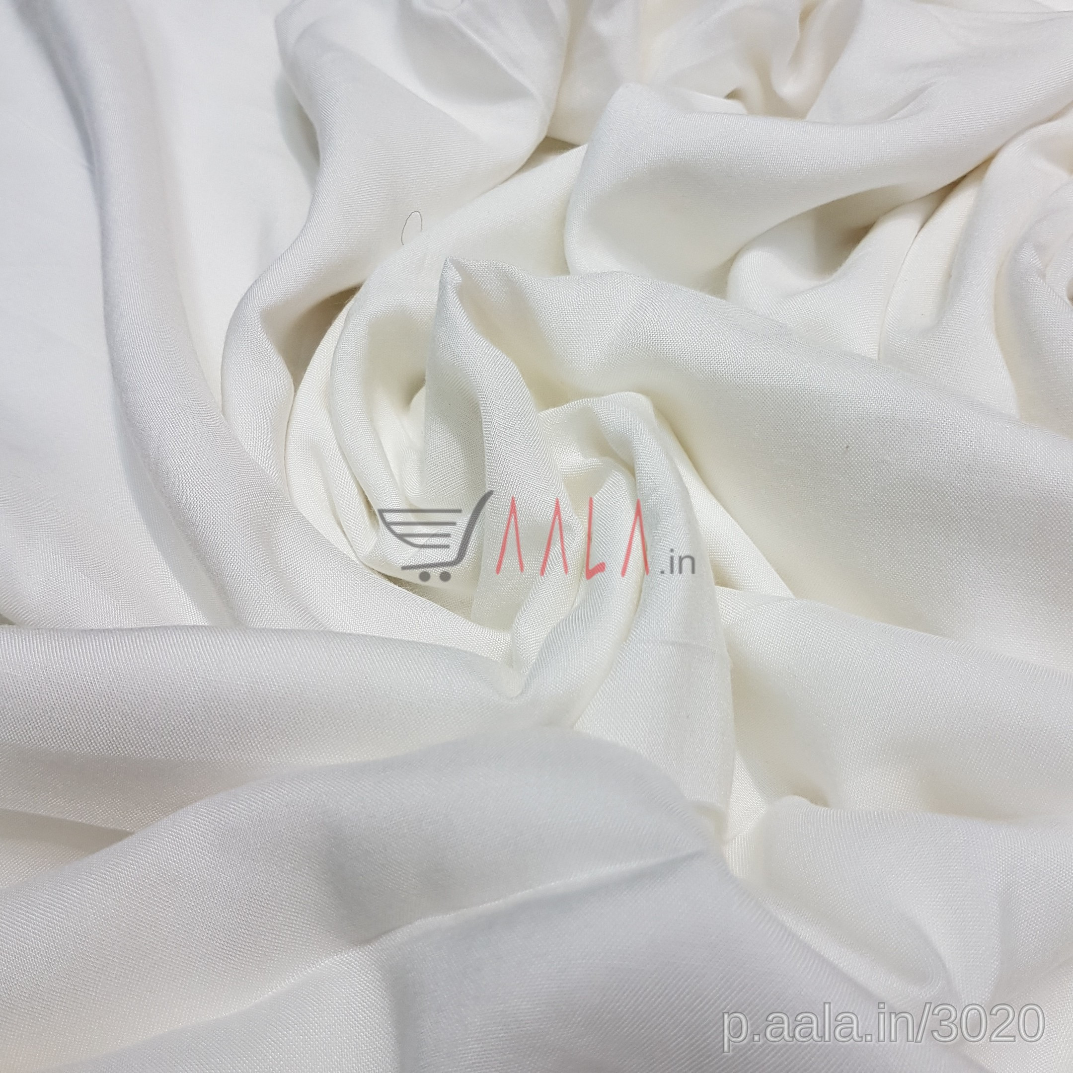 Malai Rayon Cotton 58 Inches Dyeable Per Metre #3020