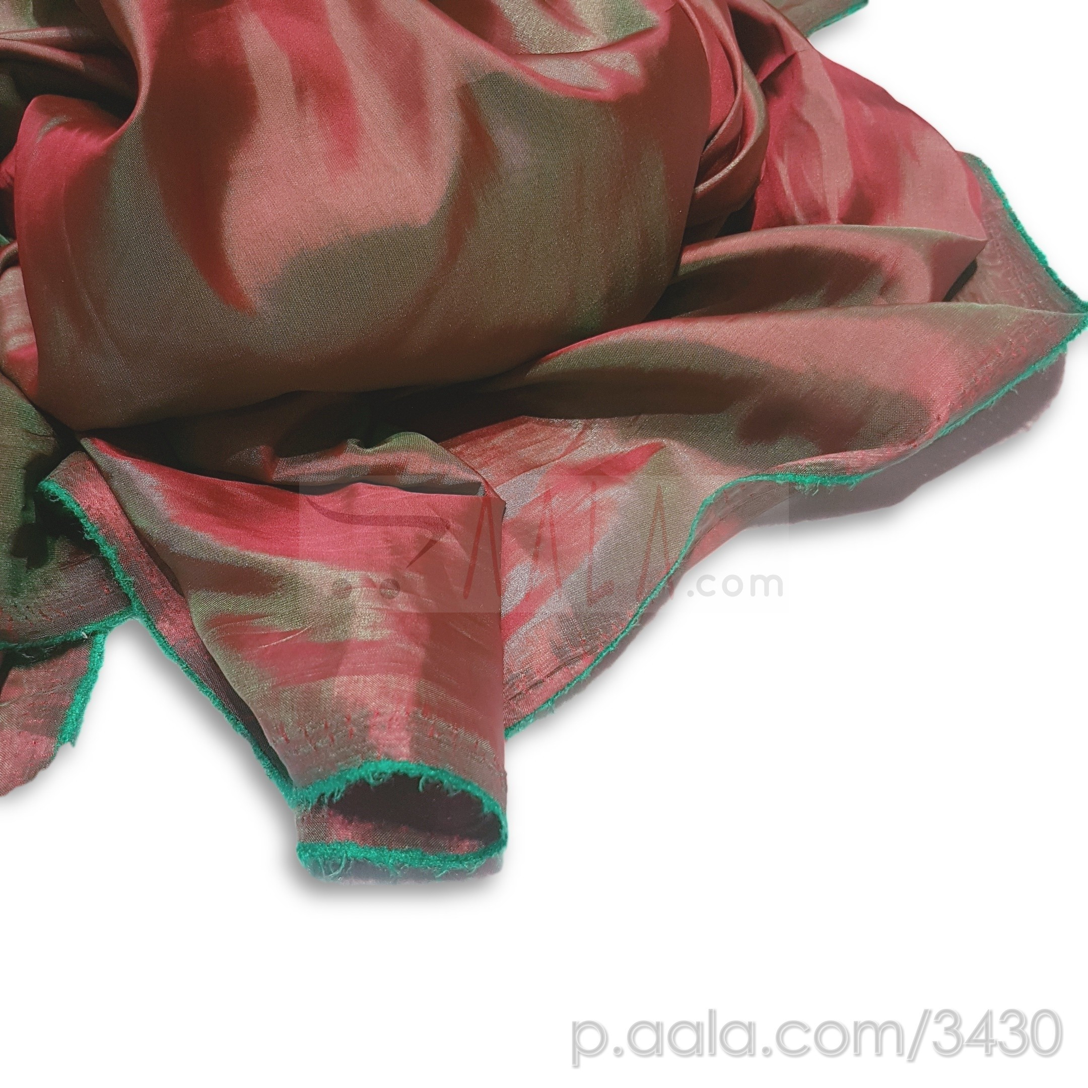 Paper Silk Poly-ester 44 Inches Dyed Per Metre #3430
